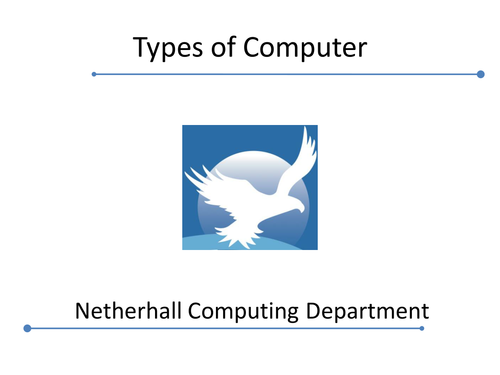 Cambridge Technicals 2016 L3 ICT - Types of Computer