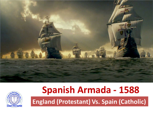 Edexcel 9-1 Elizabeth I - Spanish Armada (EDITABLE)