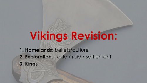 Vikings Revision