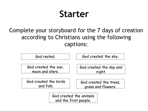 Stewardship lesson - Christian and Buddhist beliefs