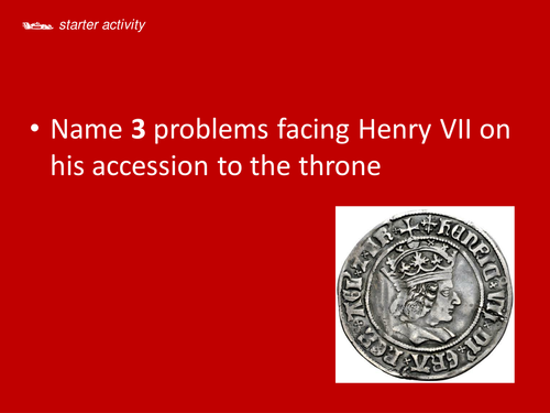 How did Henry VII consolidate his power