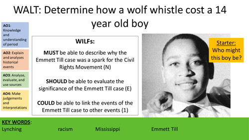 Unit of Work - Civil Rights Movement (KS3) | Teaching Resources