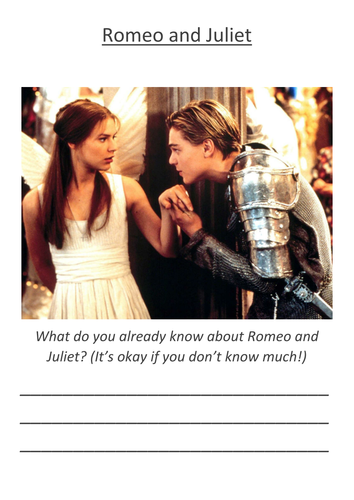 An Introduction to Romeo and Juliet
