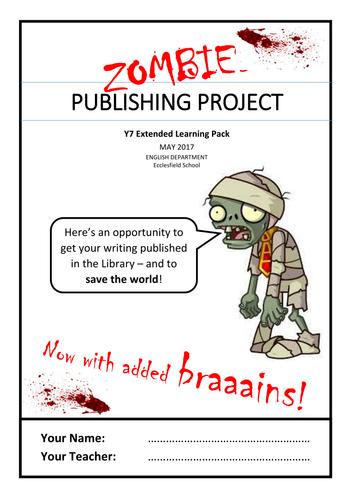 KS3 Zombies Literacy Booklet