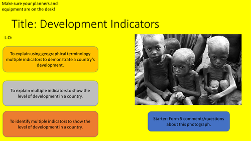 What Is Development Teaching Resources