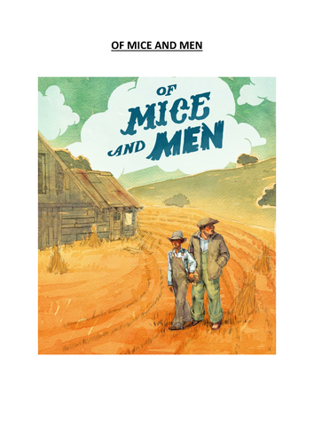 Of Mice And Men Revision Booklet