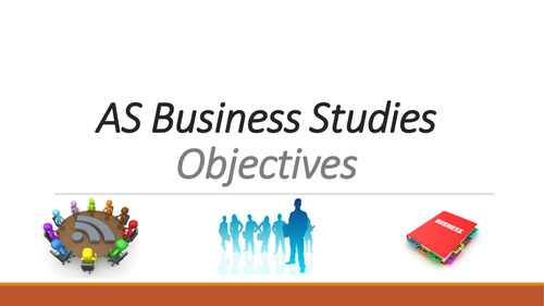 Business Objectives