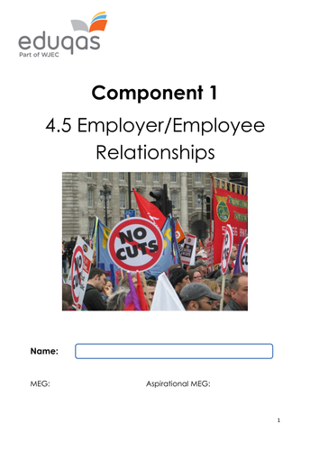 Employer-Employee Relations Workbook