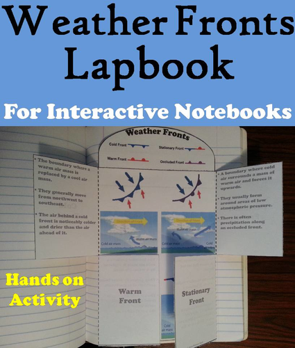 Weather Fronts Lapbook