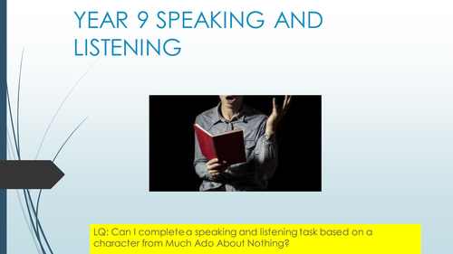 Much Ado About Nothing Lessons, Assessments and Homework