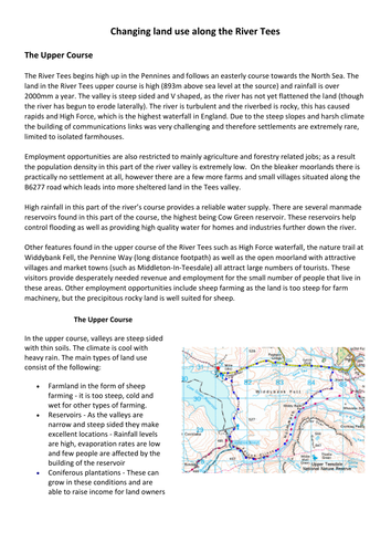 KS4 River Tees case study