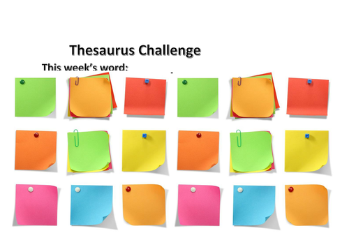 Thesaurus Challenge