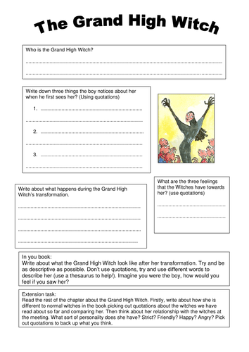 The Grand High Witch character profile