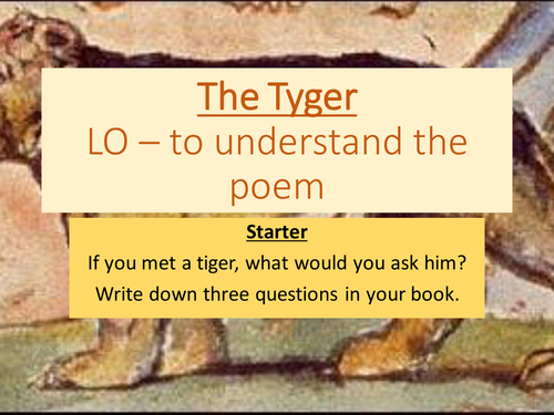 The Tyger