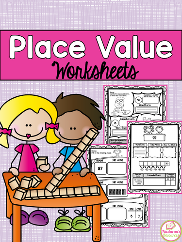Place Value Worksheets-Tens and Ones Place Value
