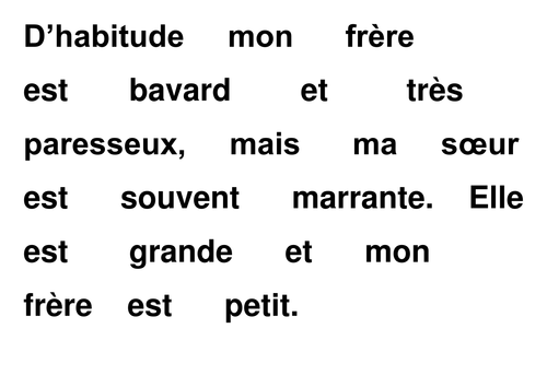 french gcse years 8 9 perfect past tense 5 useful activities