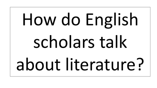 Academic Language Display