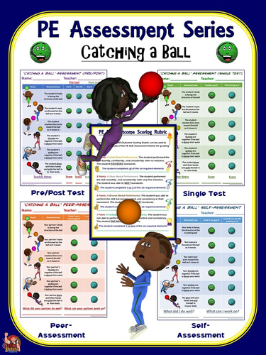 PE Assessment Series: Catching a Ball- 4 Versions