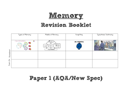 Aqa a level psychology memory essay questions picture