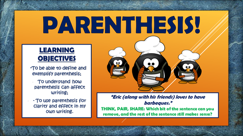 What is parenthesis in computer picture