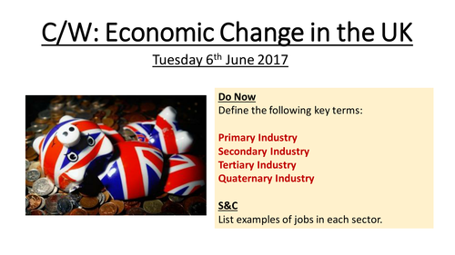 Economic Change in the UK: AQA Geography Section B