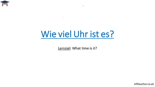 The time in German