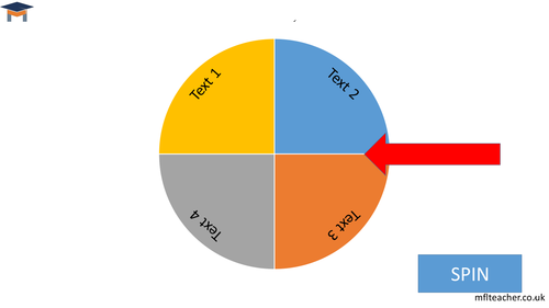 'Random' topic or name chooser spinner