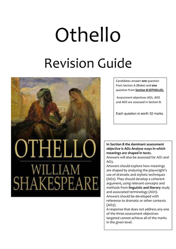 OCR EMC Othello Revision Booklet