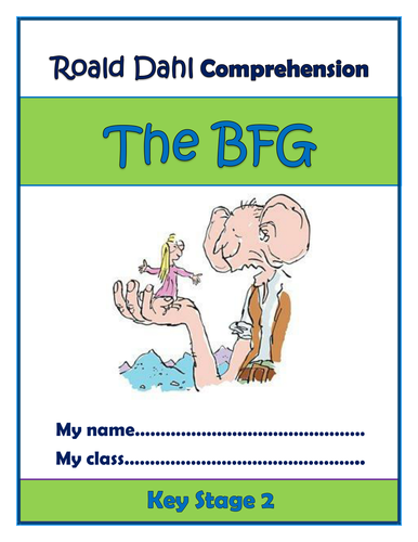 The BFG - Roald Dahl - KS2 Comprehension Activities Booklet!