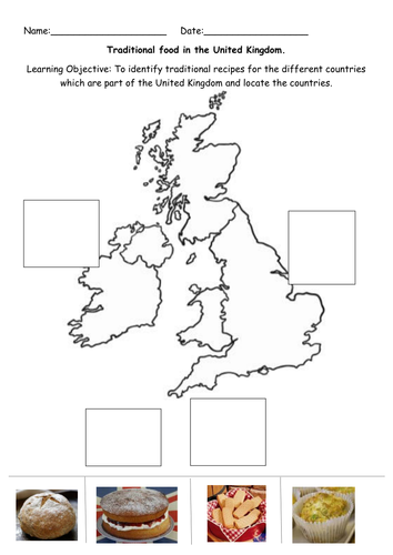 DT Food around the UK complete unit - Year 2