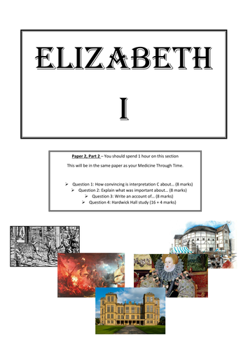 AQA 8145 GCSE Elizabeth I Revision Guide