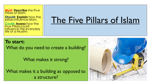 AQA Islam (1-9) Five Pillars lessons
