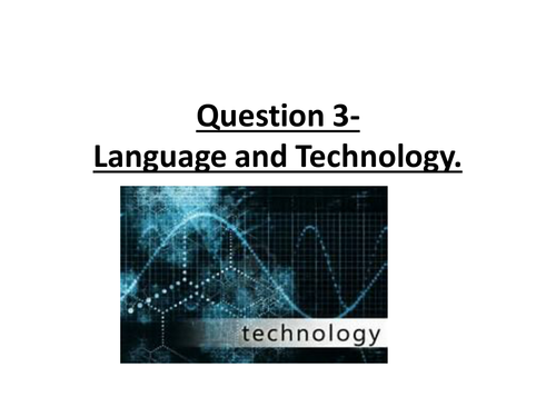 7702-Practice question 3 English Language AQA A Level