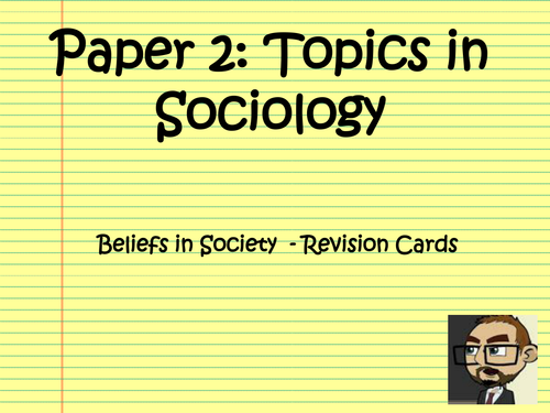 sociology term paper