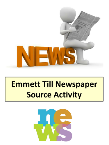 Emmett Till Newspaper Activity