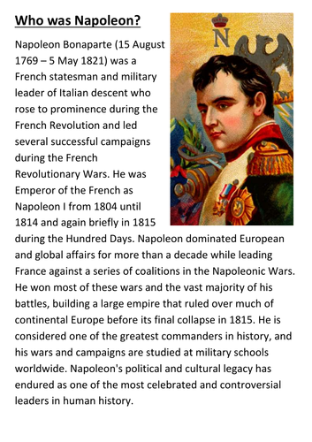 Napoleon Handout