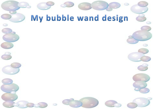 Science Investigation - Bubbles