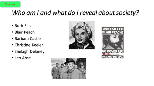 Britain 1951-2007 - The changing role of women and race relations 1951-79