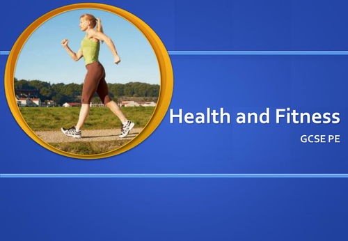 Health and fitness power point