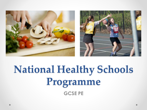 National healthy schools program power point