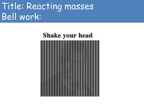 AQA Level 3 Applied Science Chemistry Unit 1-balancing equations, reacting masses, limiting reactant