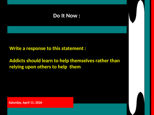 What can be done about addiction?