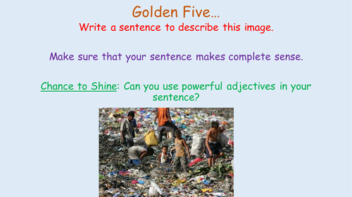 Unit of work on simple, compound and complex sentences- planned for literacy lessons