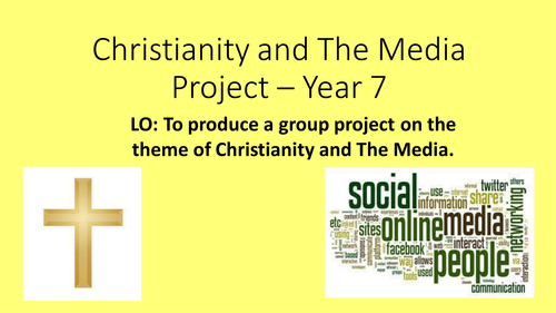 Christianity and the Media resources Year 7