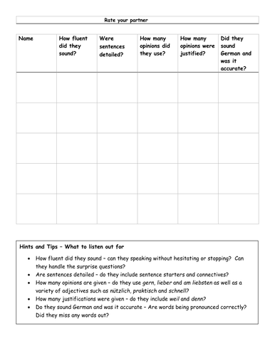 AQA Speaking Foundation Photo Card Assessment Pack