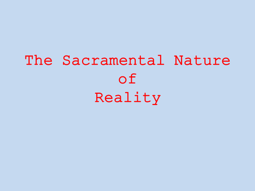 Edexcel GCSE Catholic Christianity Section 2 Practices