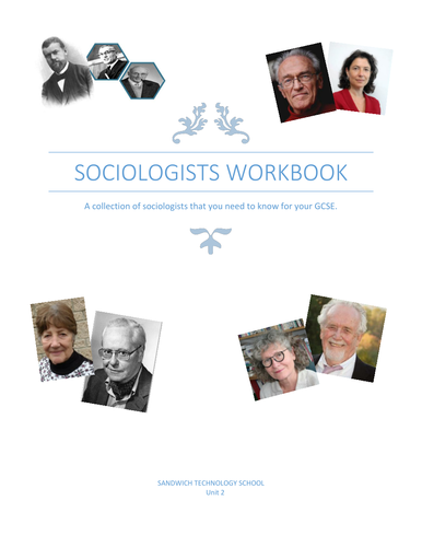 Sociologists Workbook Unit 2