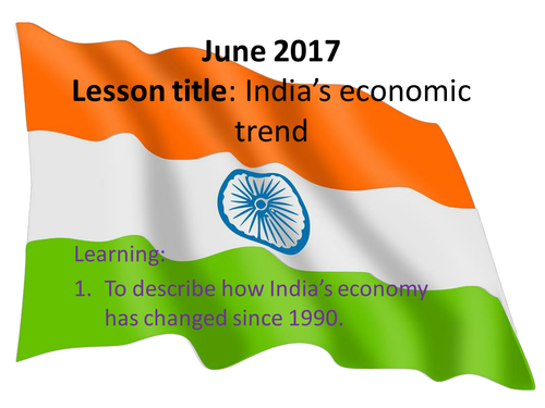 India’s economic trend