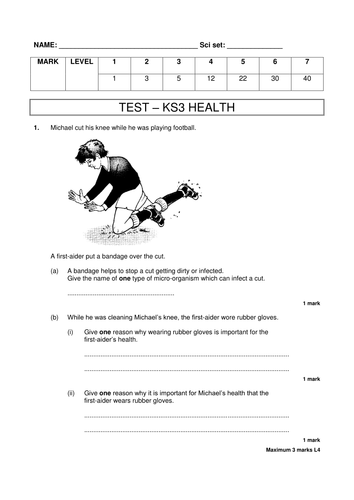 KS3 Biology tests | Teaching Resources