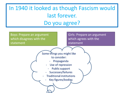 Italy and Fascism - Collapse of Fascism and WWII
